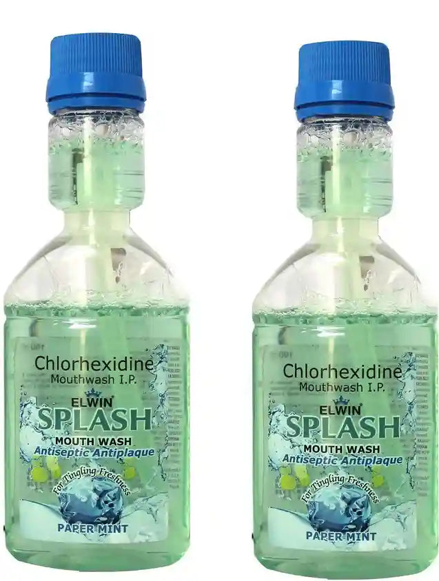 ELWIN SPLASH MOUTH WASH 100ml   (BLUE)