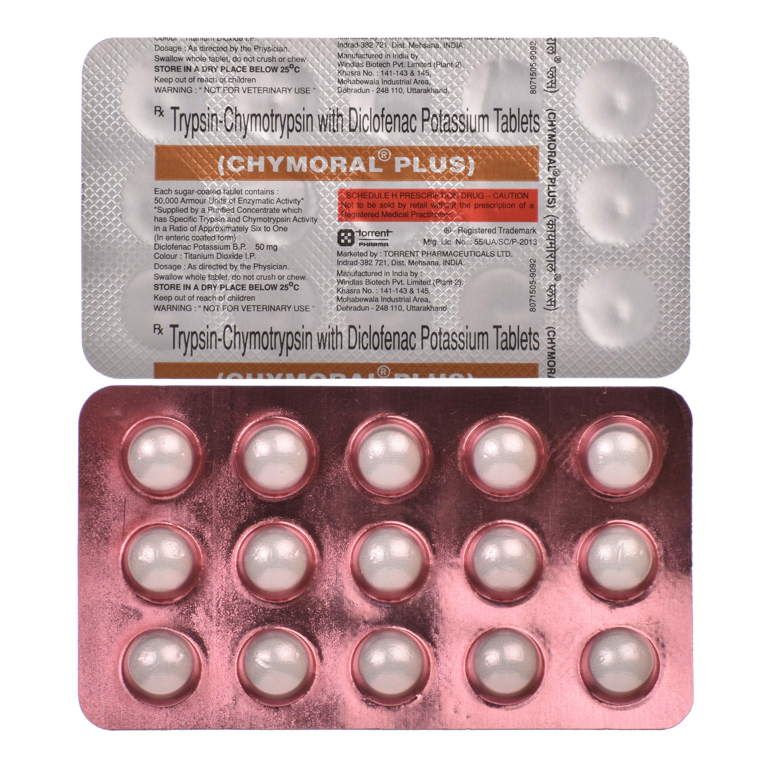 CHYMOFINE PLUS TAB