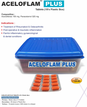 ACELOFLAM PLUS (15 TABS)