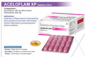 ACELOFLAM XP (15 TABS)