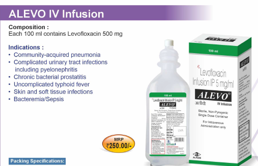 ALEVO IV INFUSION 100ML