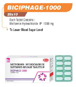 BICIPHAGE - 1000 SR TAB