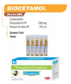 BIOCETAMOL INJ
