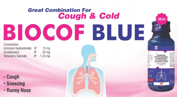 BIOCOF BLUE 60ml** SYP