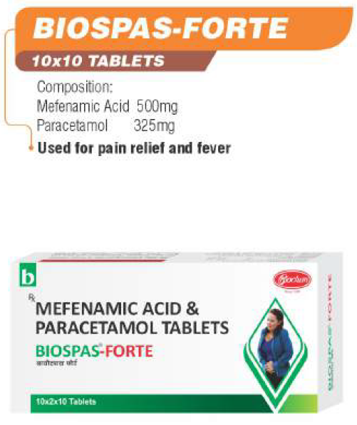 BIOSPAS FORTE TAB (15s)