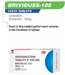 BRIVIDUSS 100MG TAB