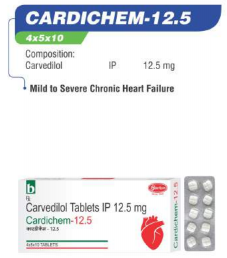 CARDICHEM - 12.50 TAB