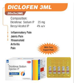 DICLOFEN 3ml INJ