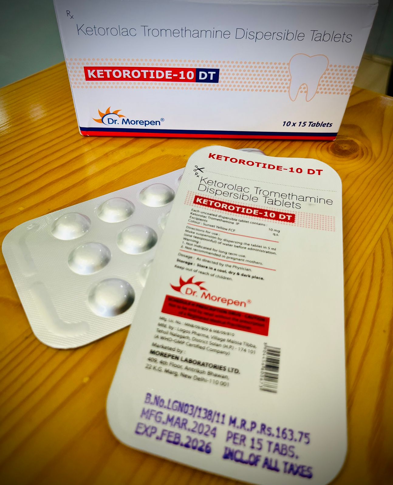KETOROTIDE-10MG DT TAB