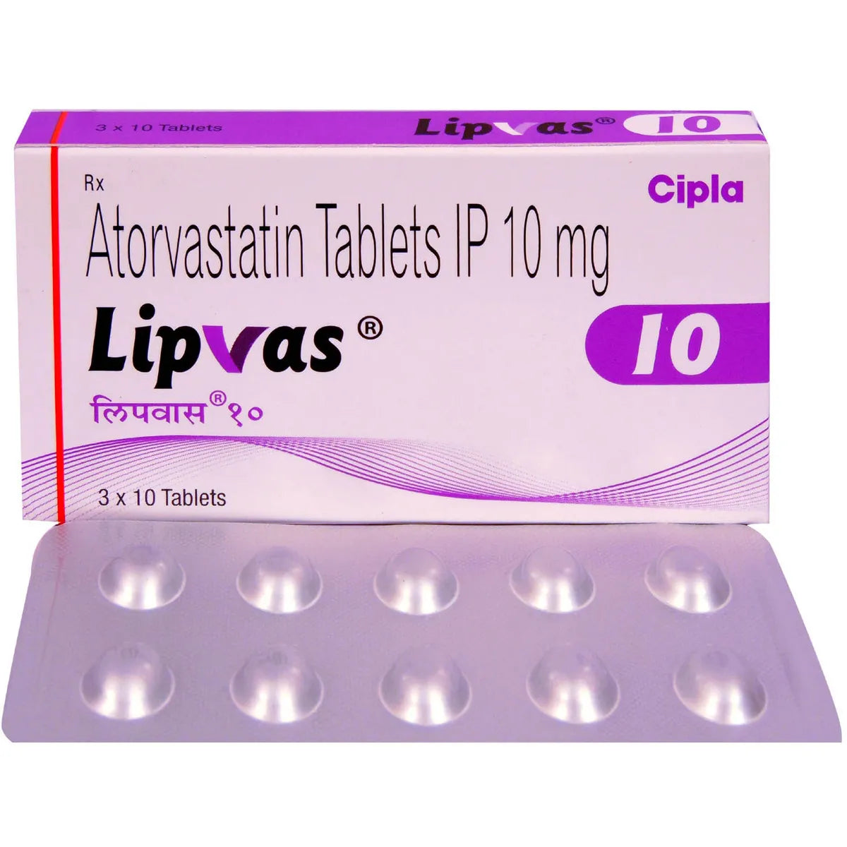 LIPVAS-10MG