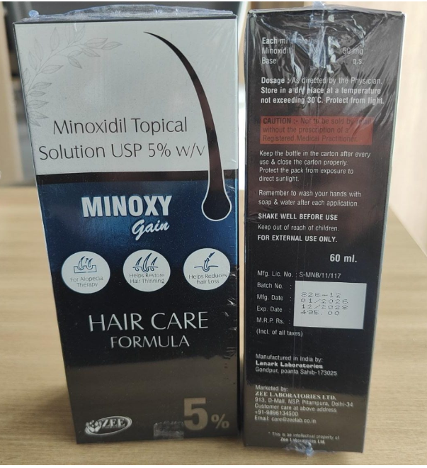 MINOXY GAIN  (HAIR CARE)  SOLUTION 60ML