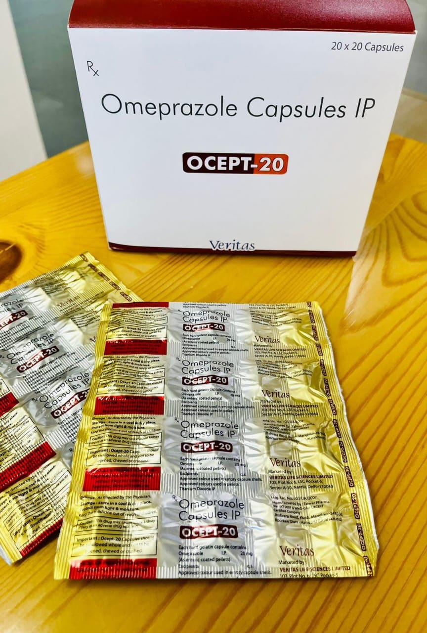 OCEPT 20MG CAPSULES