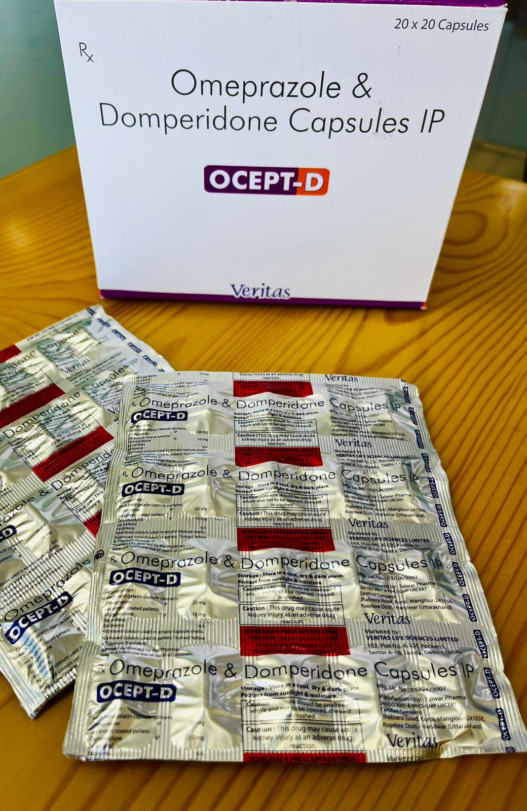 OCEPT D CAPSULE 20S