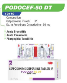 PODOCEF - 50DT TAB
