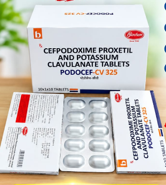 PODOCEF-CV 325 (10 TABS)
