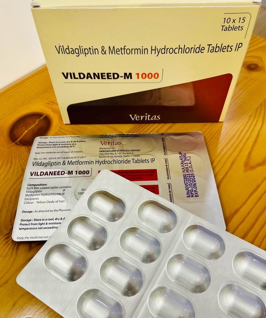 VILDANEED-M 1000 TABS