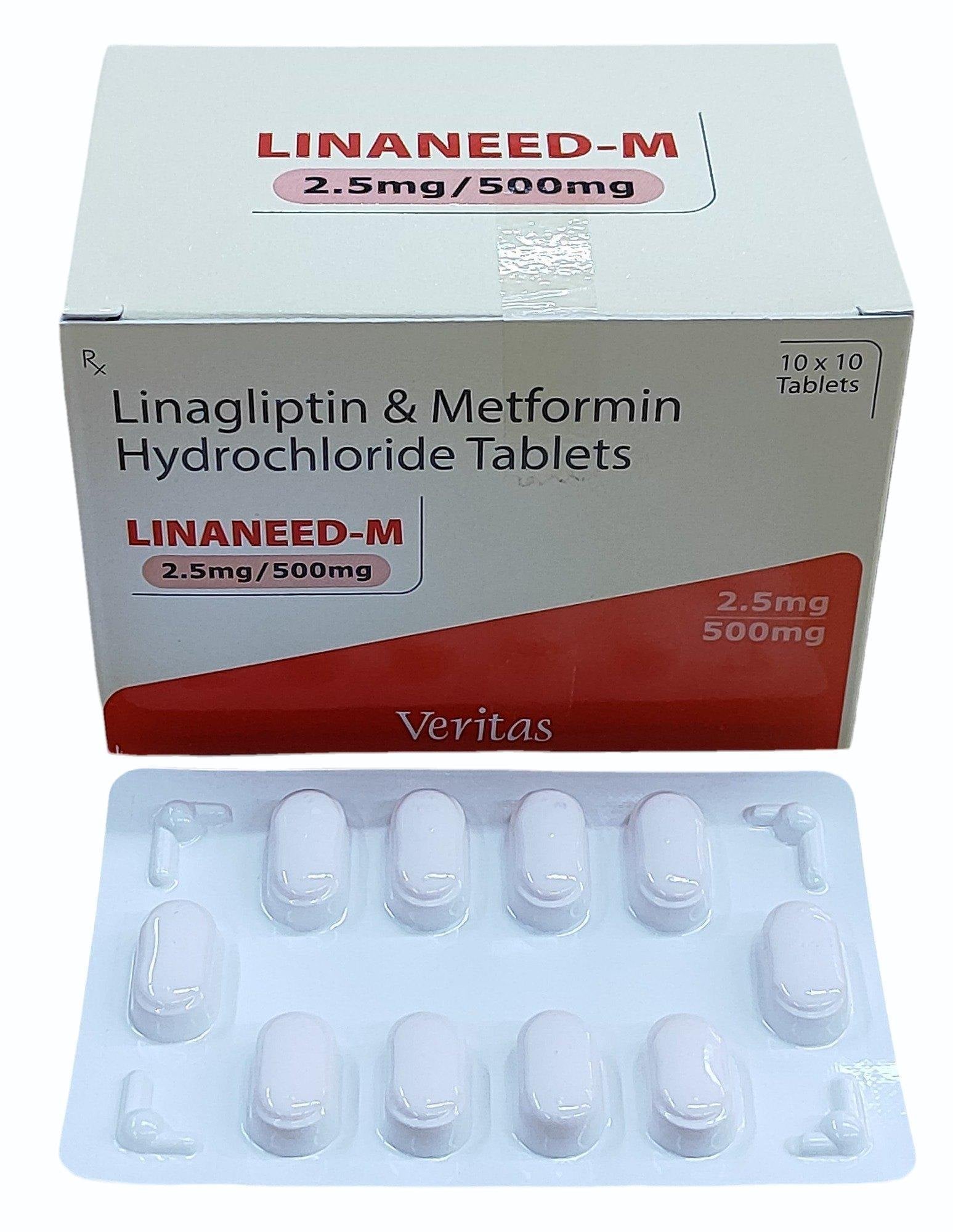 LINANEED M (2.5/500) TAB