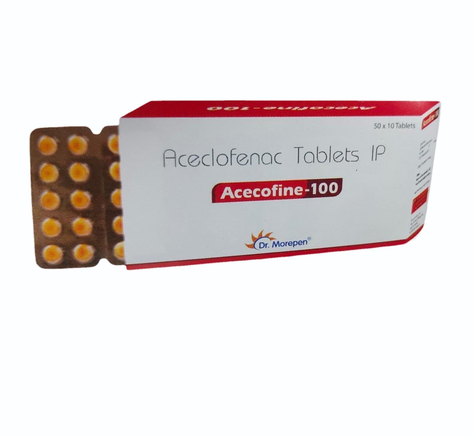 ACECOFINE-100MG TABS