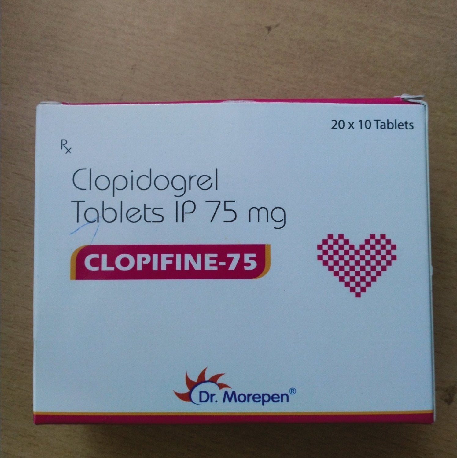 CLOPIFINE-75MG TABS