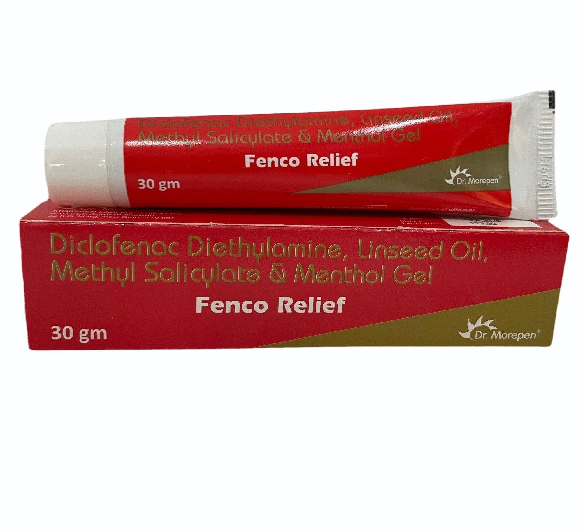 FENCO RELIEF GEL 30gmS