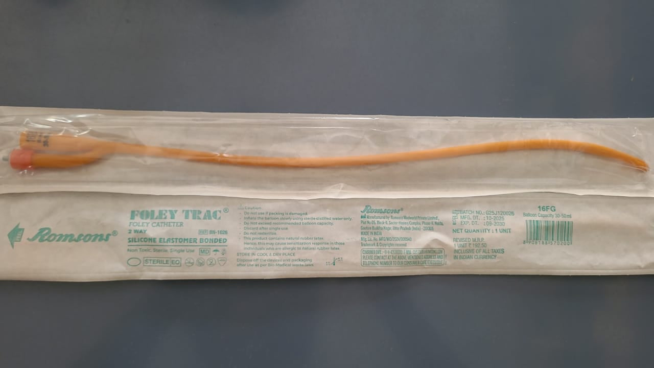 FOLEYS CATHETER 16G
