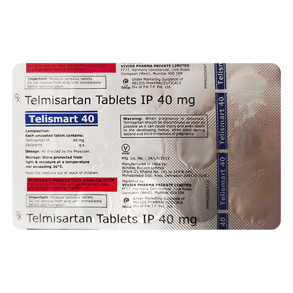 TELISMART 40MG 15S