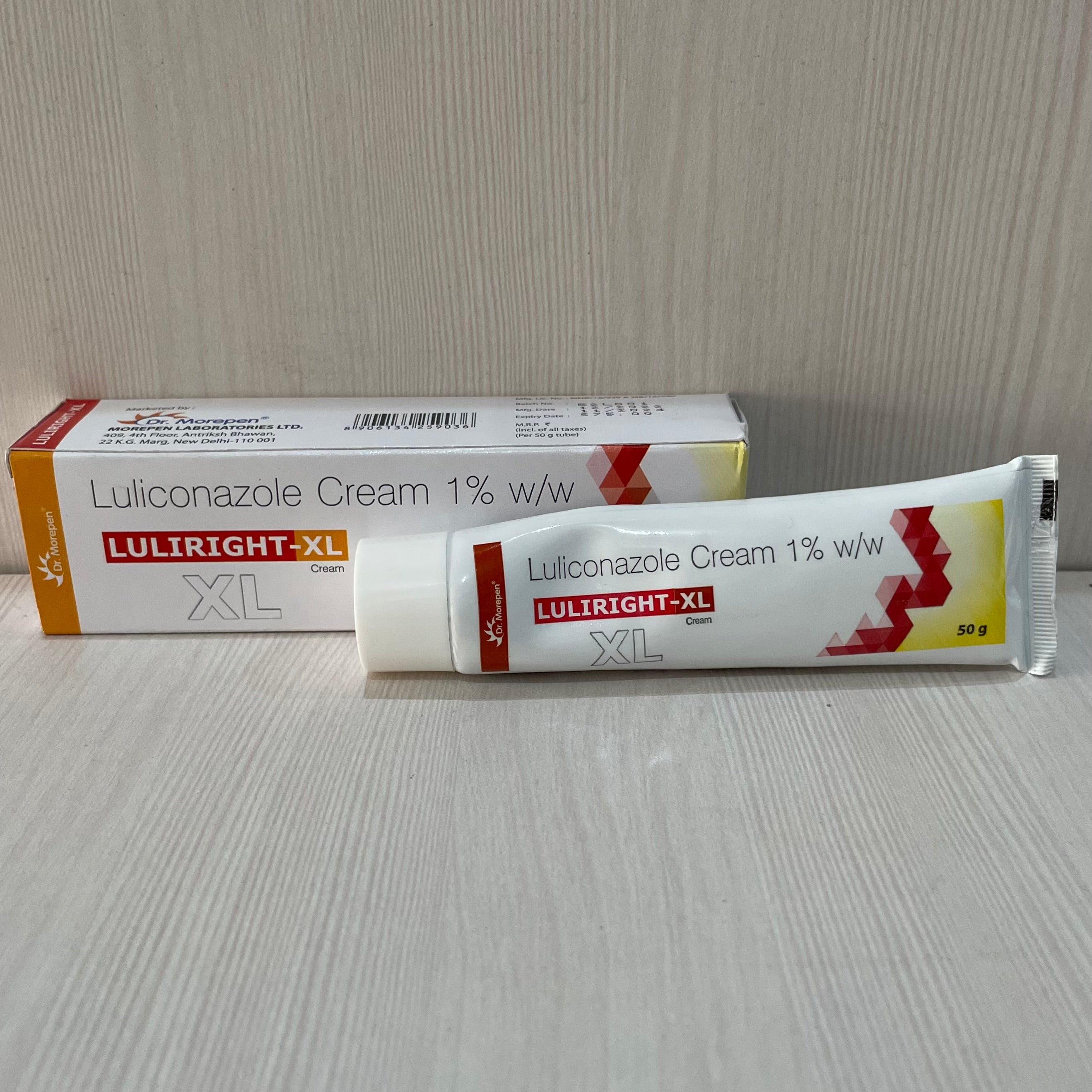 LULIRIGHT XL 1% CREAM 50gmS