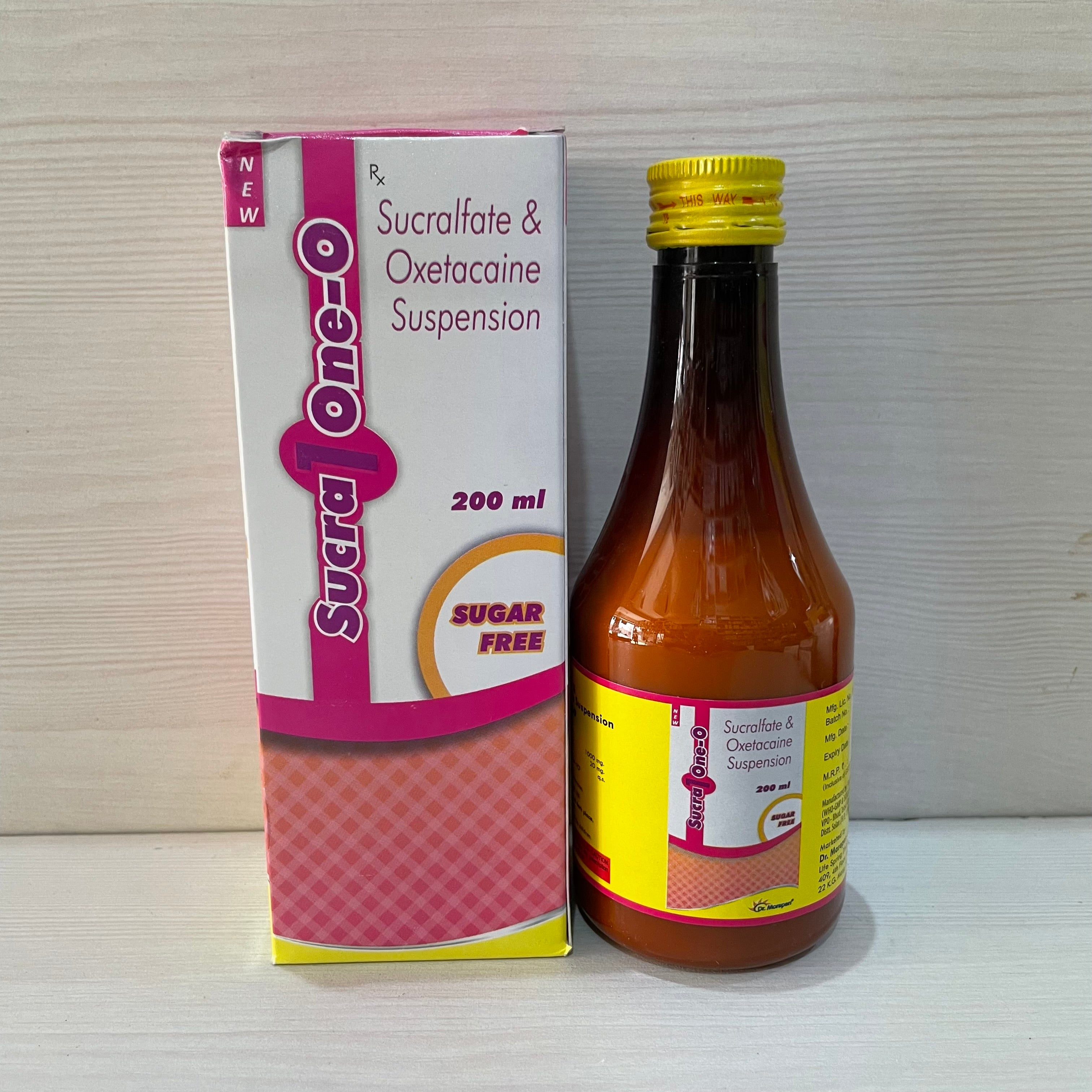 SUCRA-ONE 200ML SYRUP