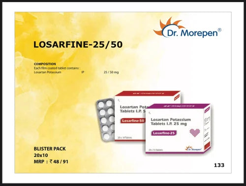 LOSARFINE 25MG TABS
