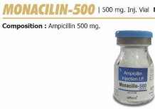 MONACILLIN 500 MG INJ