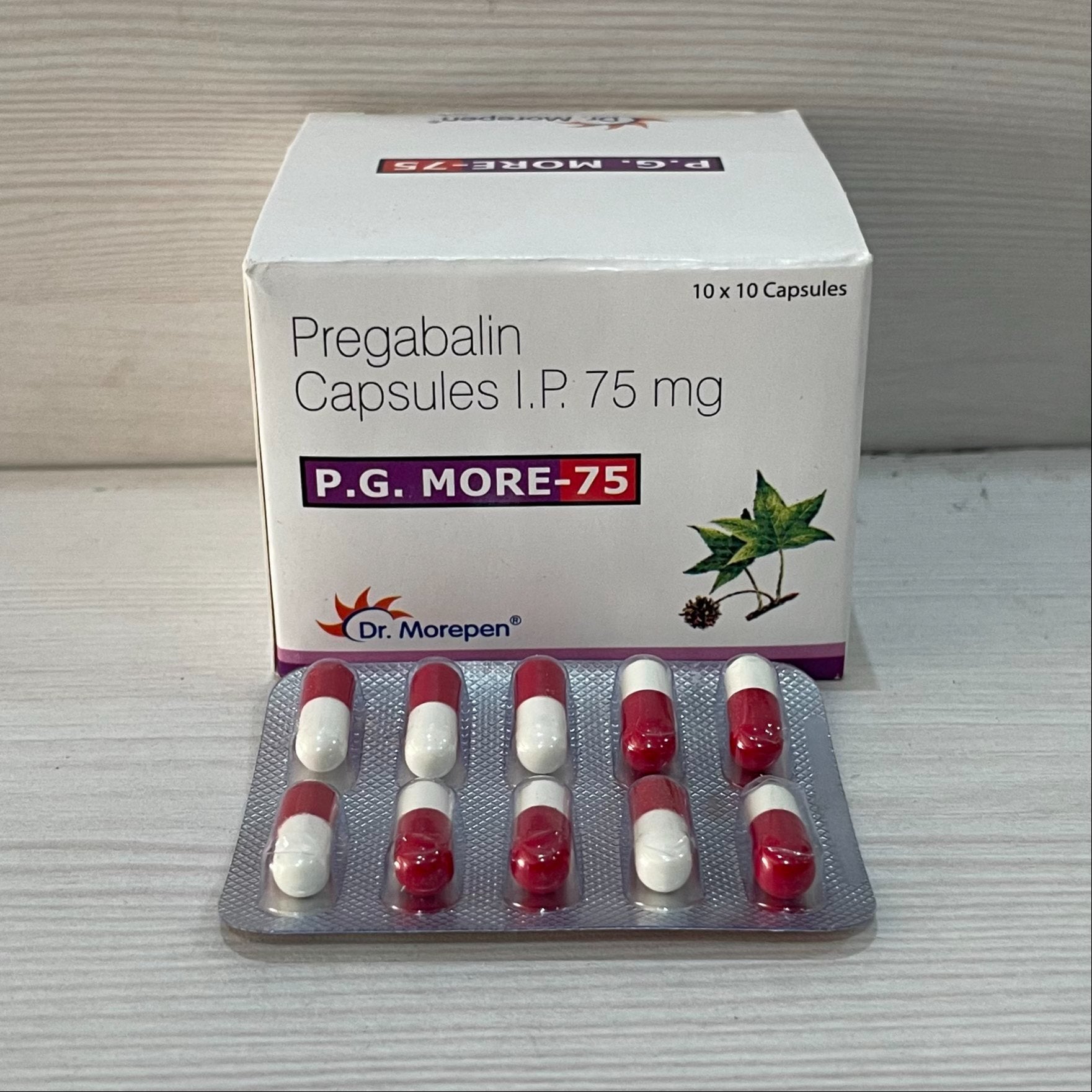 P.G.MORE-75MG CAP