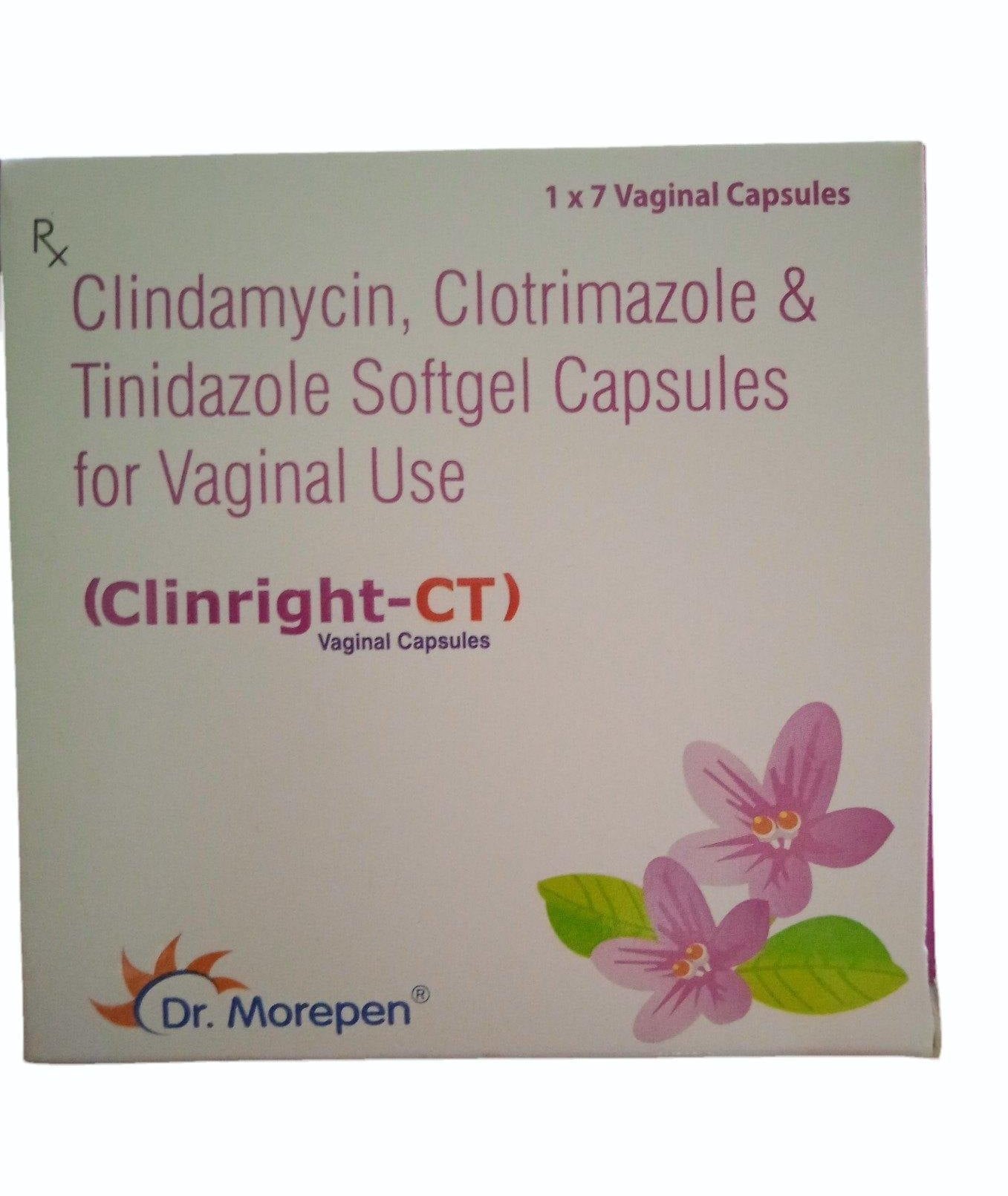 CLINRIGHT-CT VAGINAL CAPS
