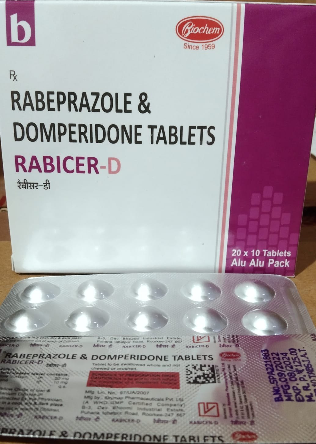 RABICER-D TAB