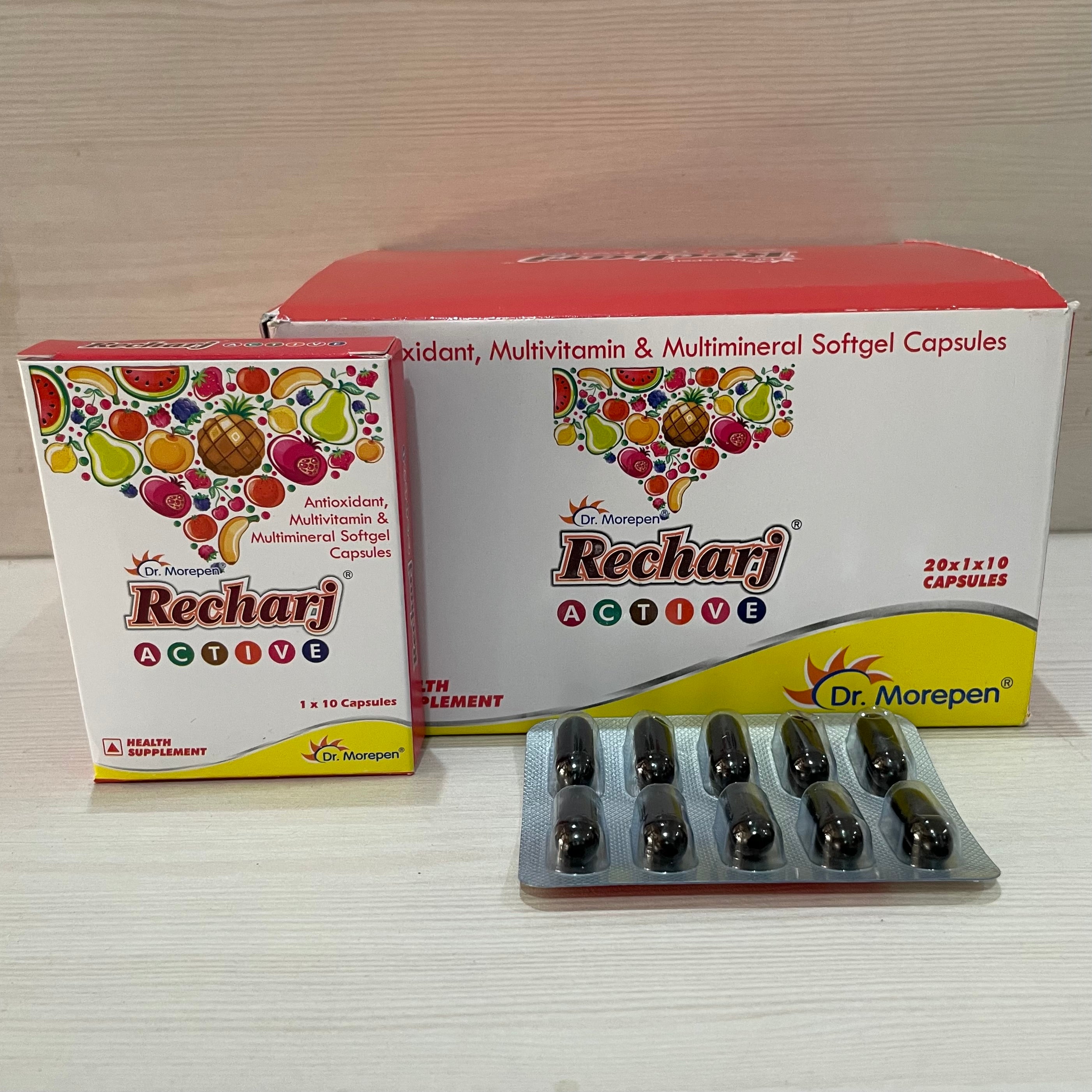 RECHARJ ACTIVE SOFT GELS