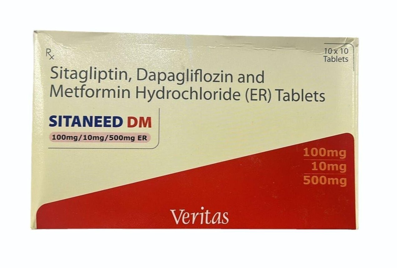 SITANEED DM 10'S/1000MG ER TABLETS
