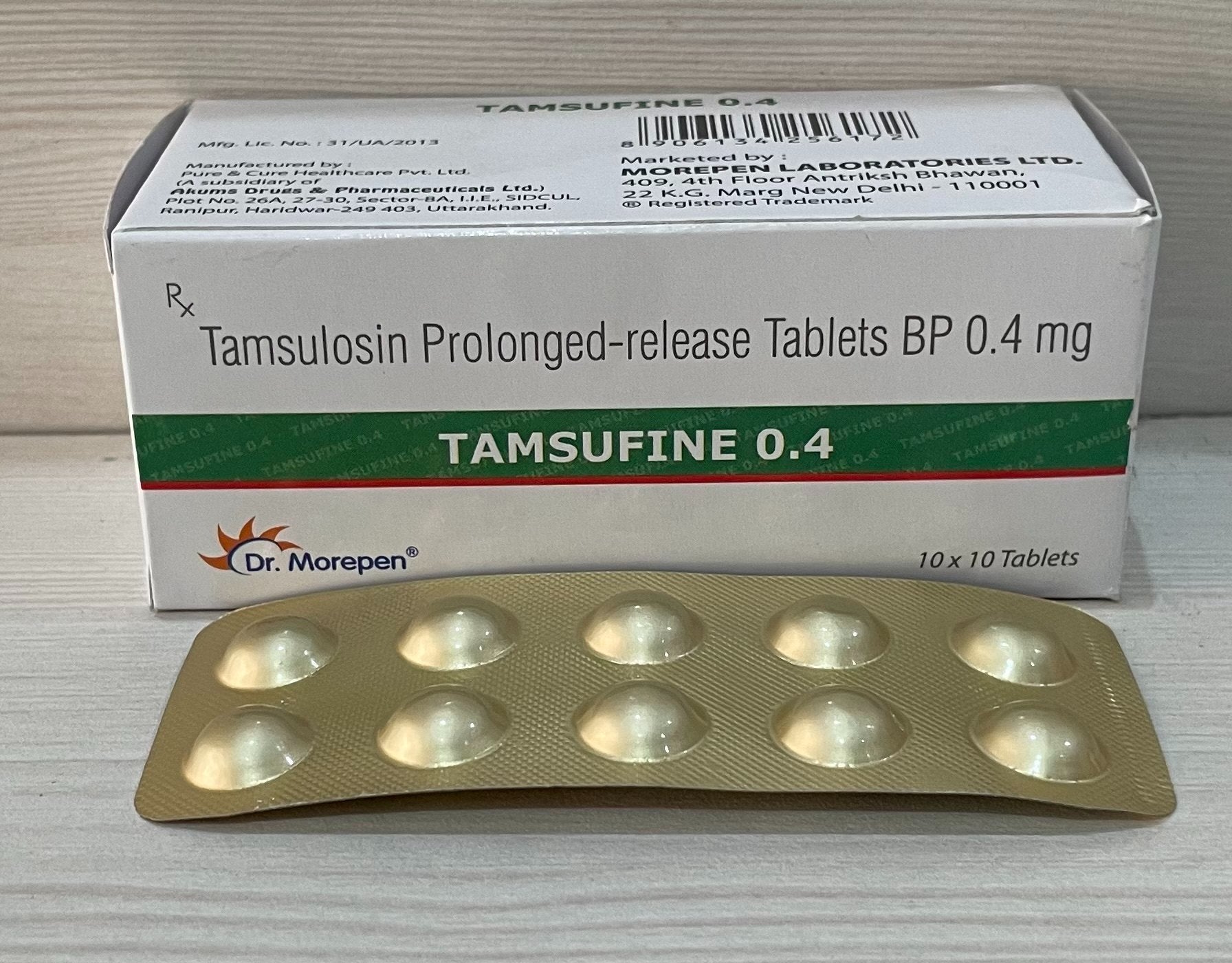 TAMSUFINE 0.4MG TABS