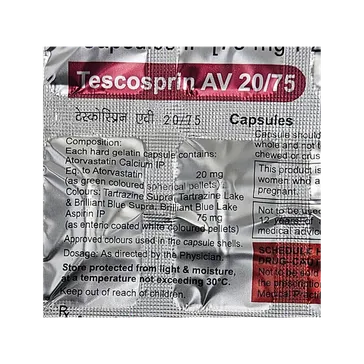TESCOSPRIN AV 20/75 CAP