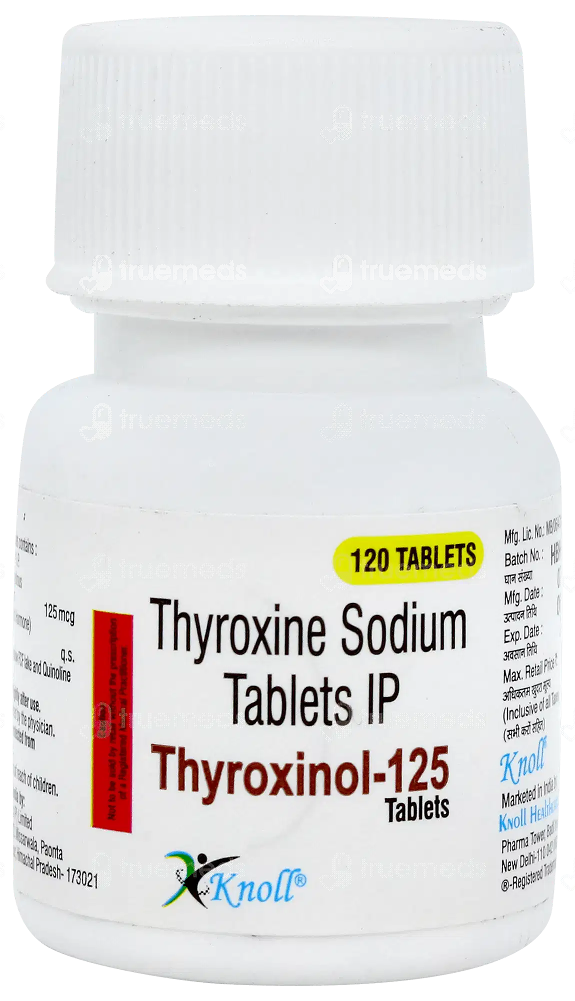 THYROXINOL 125MCG TAB