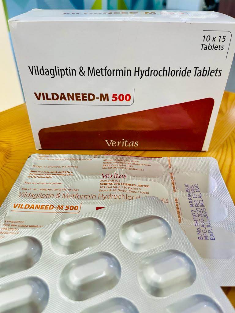 VILDANEED-M 500 TABS