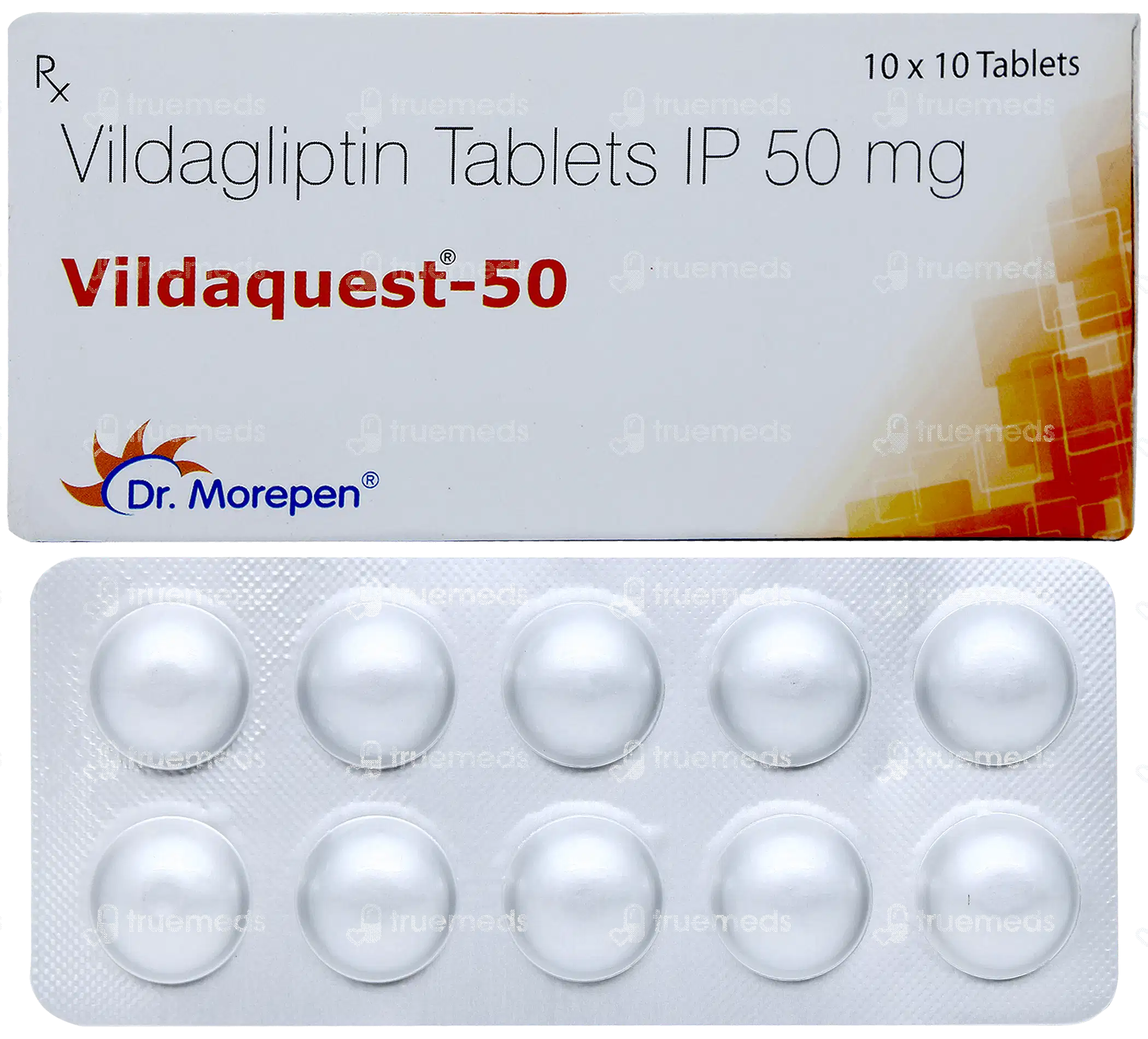 VILDAQUEST 50MG TAB A/A