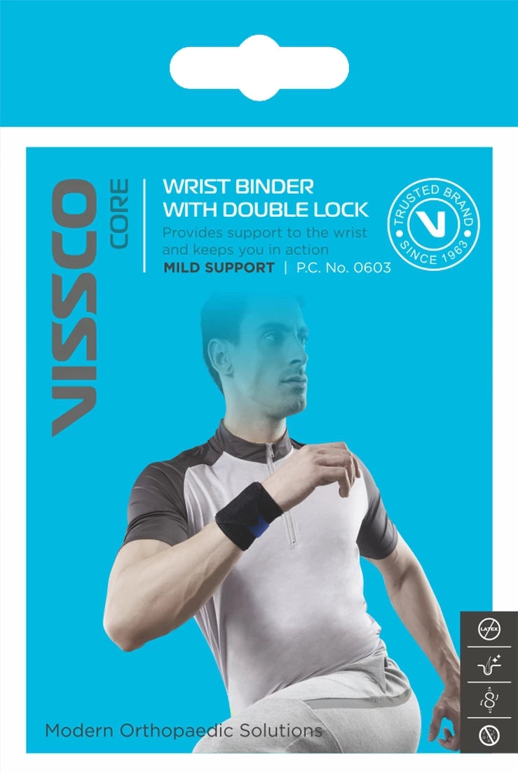 WRIST BINDER DOUBLE LOCK