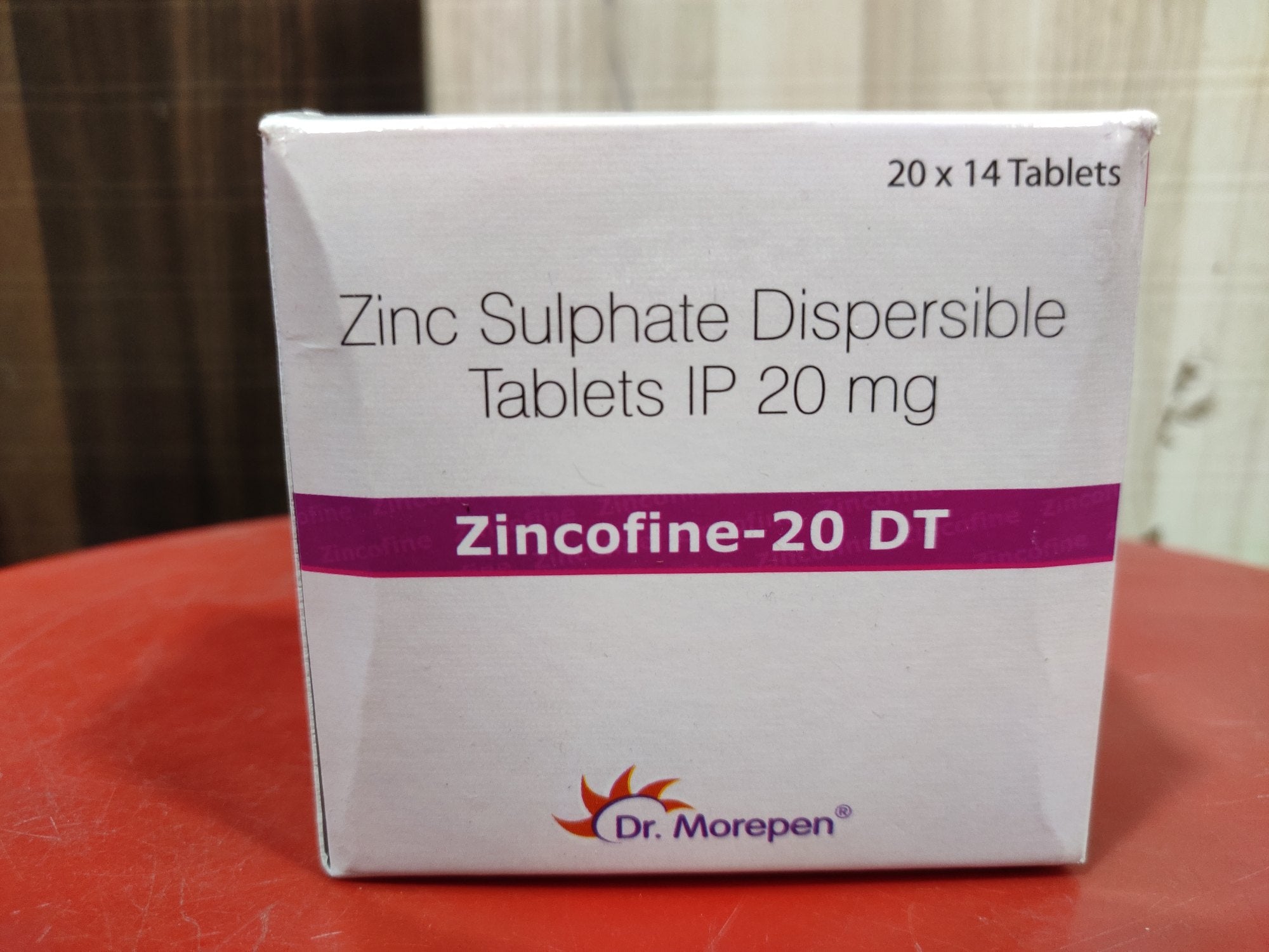 ZINCOFINE 20DT TABS